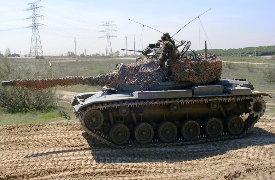El modelo M-60 A3 TTS