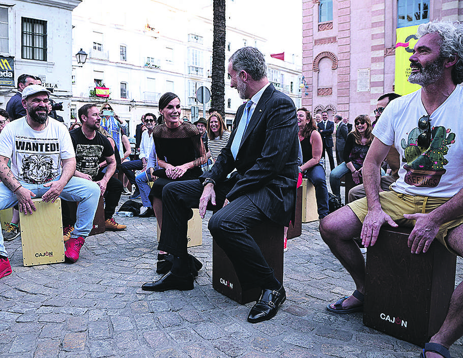 'El primer Rey cajonero' en Cádiz