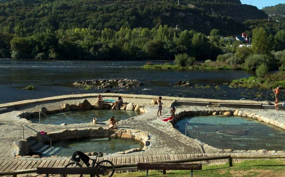 Las Termas de O Muíño da Veiga, en Ourense.