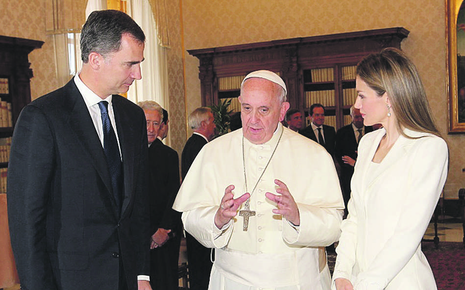 Con el Papa Francisco en el Vaticano