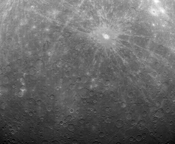 Mercurio de cerca. (Foto: NASA)