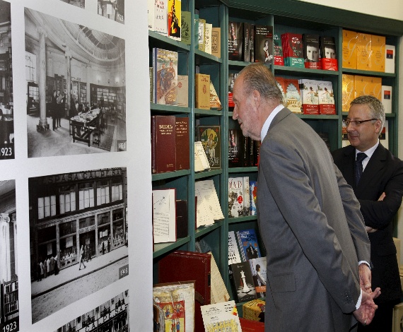 El Rey en La Casa del Libro