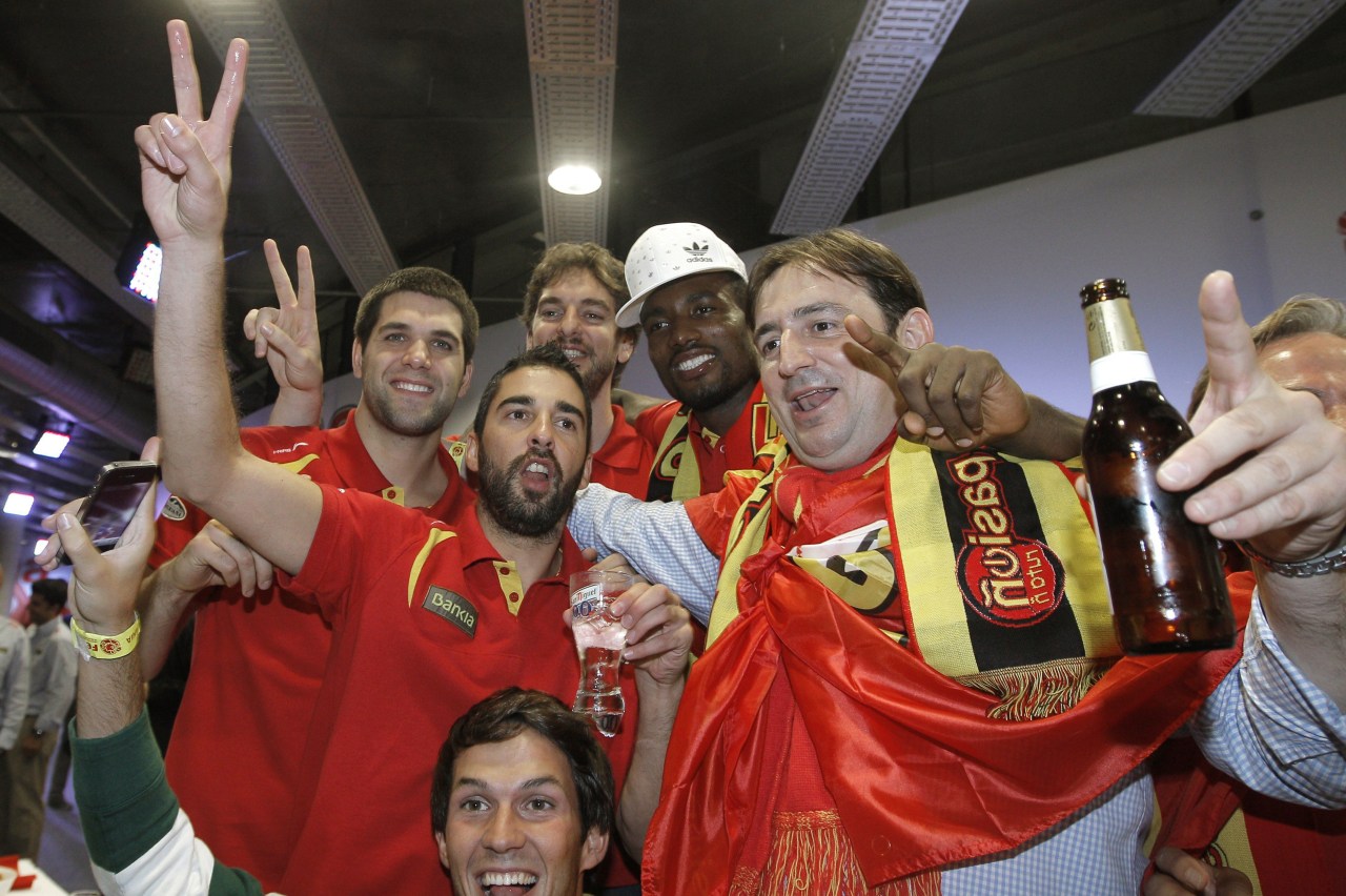 Celebración entre los fans
