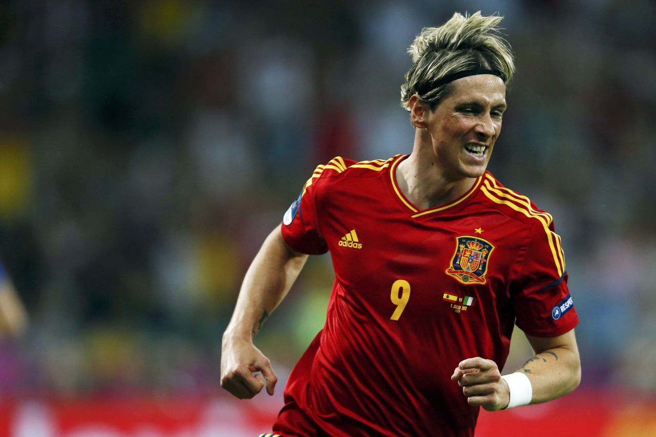 <b>Torres celebra el gol</b>