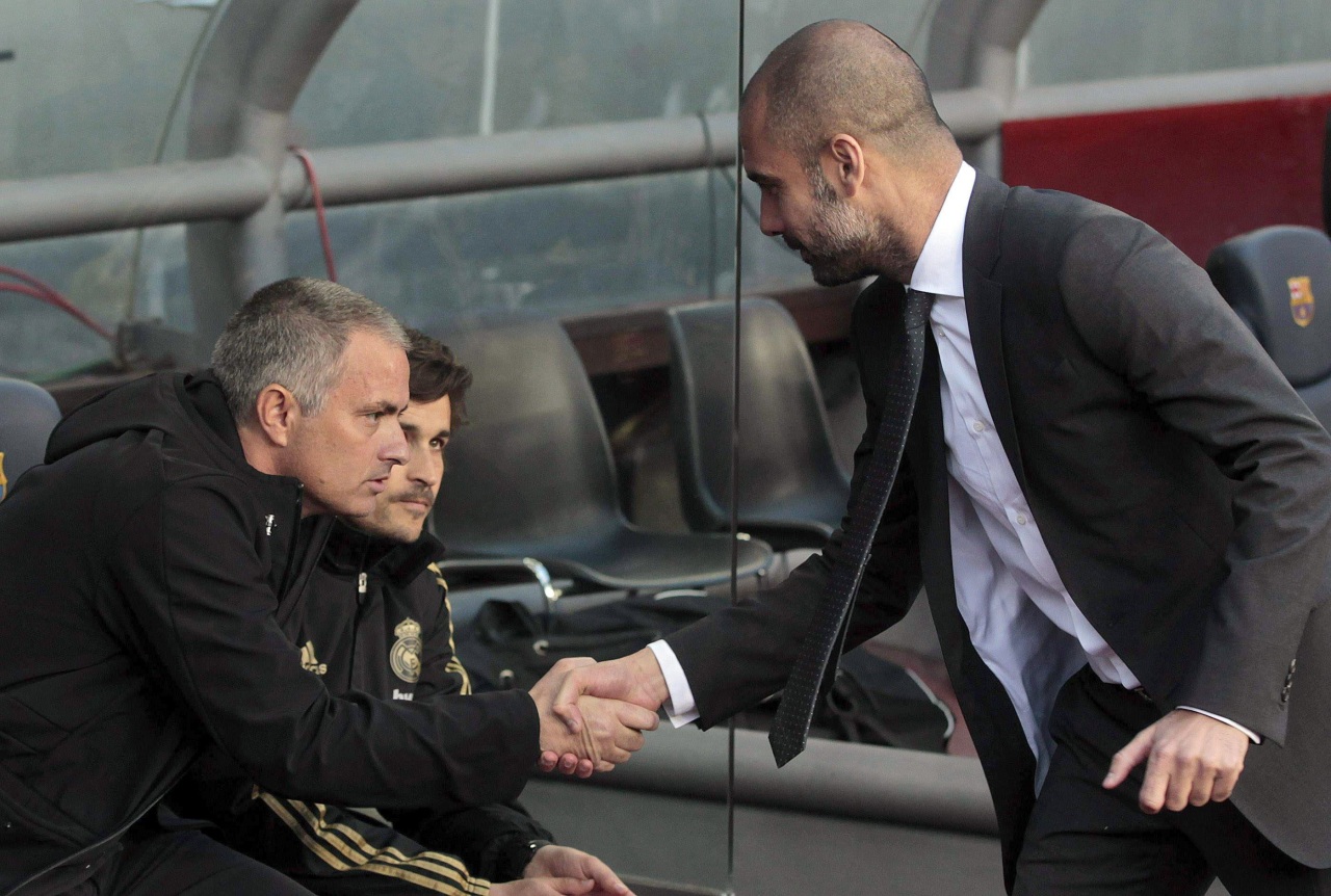 <b>Mourinho y Guardiola</b>