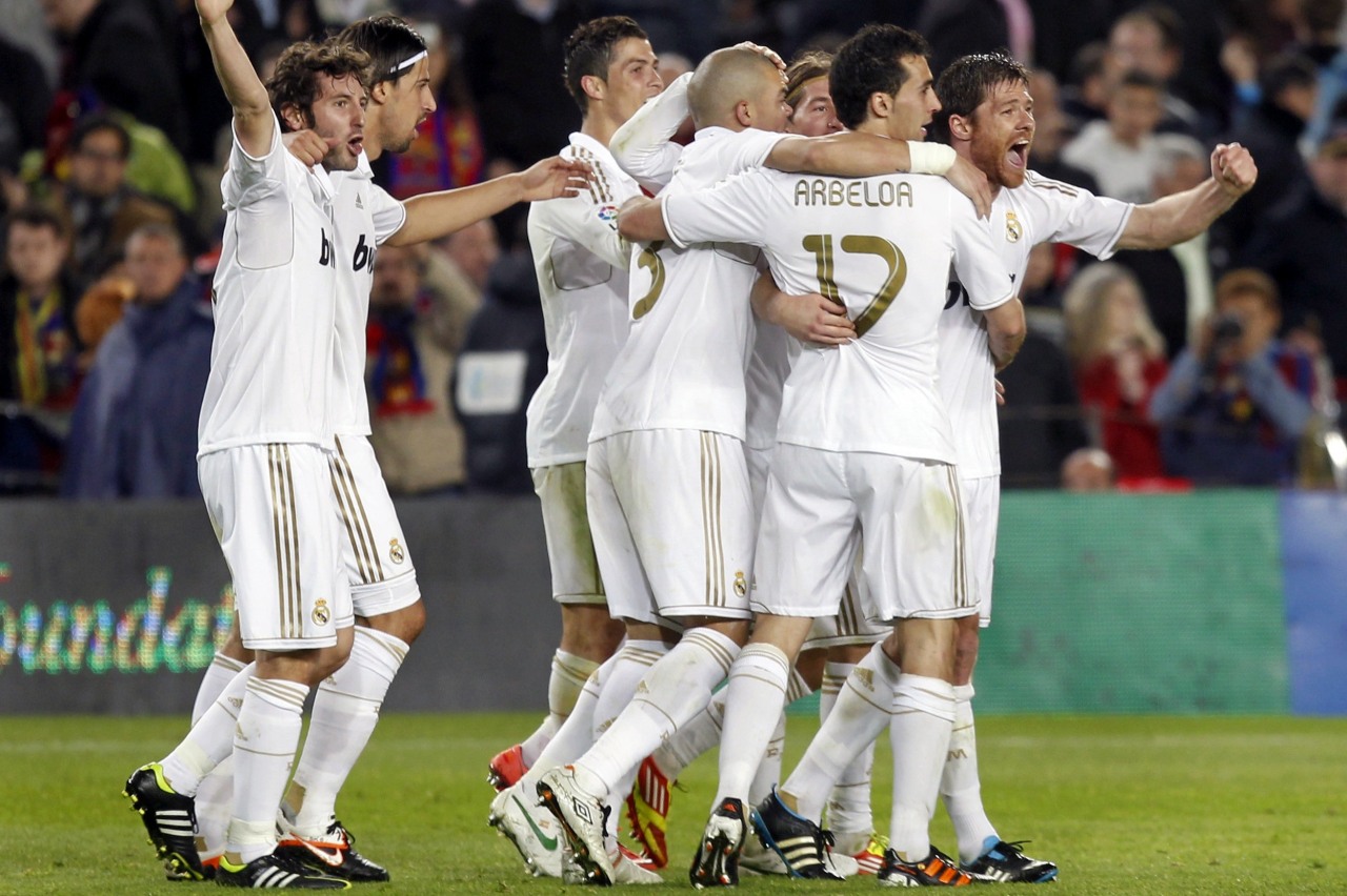 <b>El festejo del Real Madrid</B>