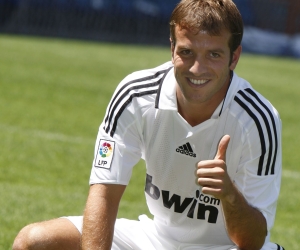 Van Der Vaart pisa el Bernabéu