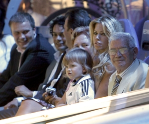 Van Der Vaart pisa el Bernabéu