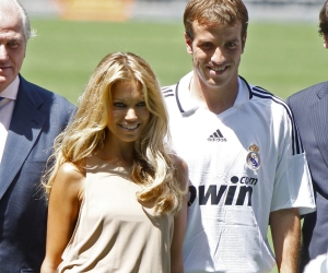 Van Der Vaart pisa el Bernabéu