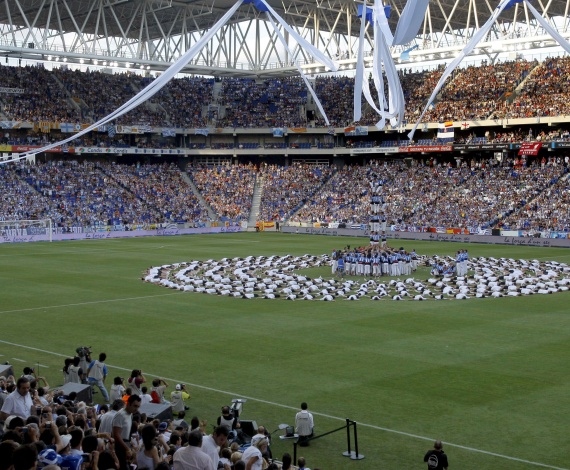 El Espanyol 'celebra' ante el Liverpool