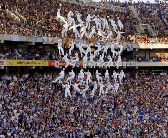 El Espanyol 'celebra' ante el Liverpool