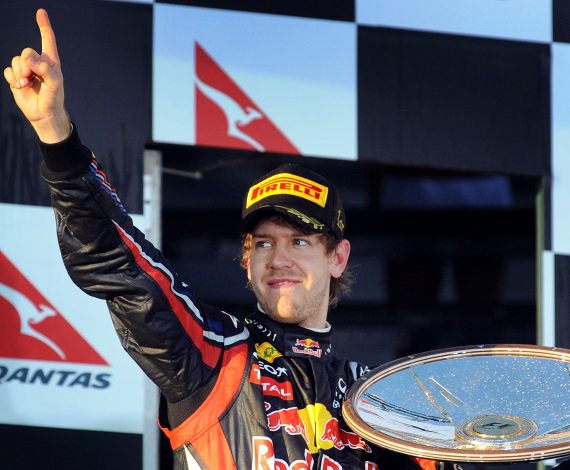 Vettel comenzó 2011 como terminó 2010