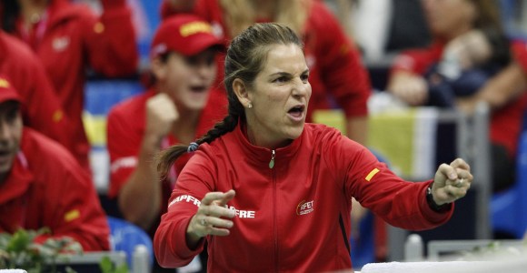 Arantxa Sánchez Vicario y las tensiones del equipo español en Copa Federación