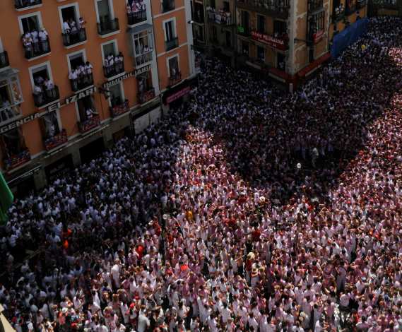 Sanfermines en Pamplona