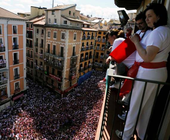 Sanfermines en Pamplona