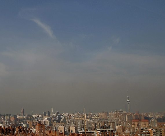 El cielo de Madrid, oculto