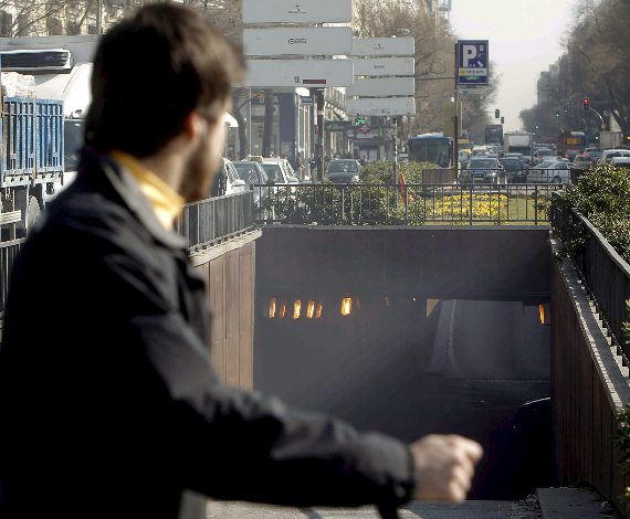 Polución en los túneles