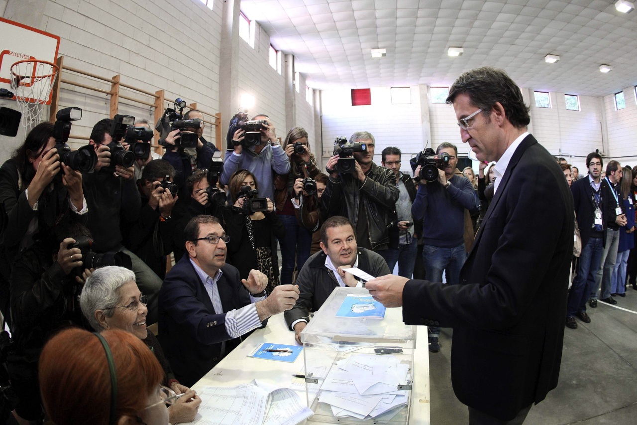 Núñez Feijóo, vota