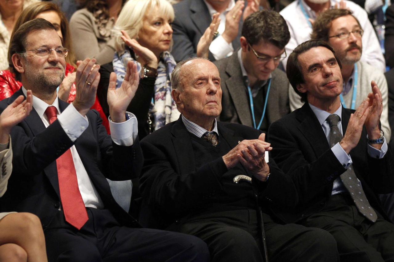 Rajoy, Fraga y Aznar