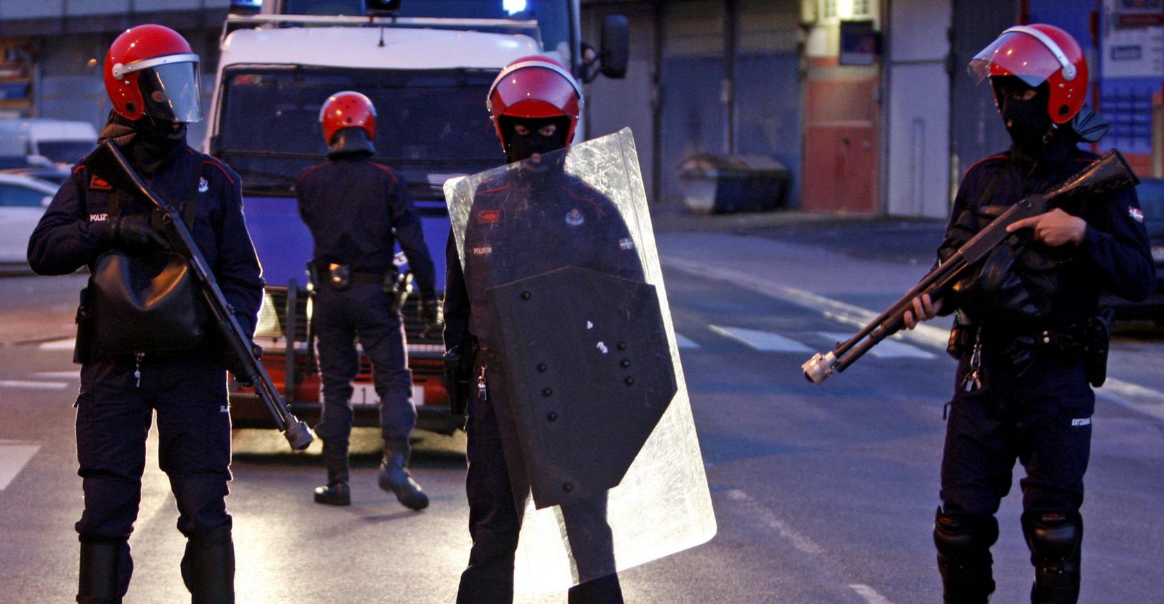 Policía en San Sebastián