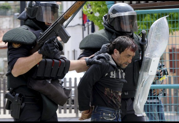 Batalla campal en Ciñera