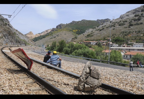 Batalla campal en Ciñera