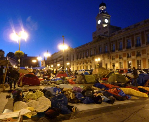 La Acampada se mantiene en Sol