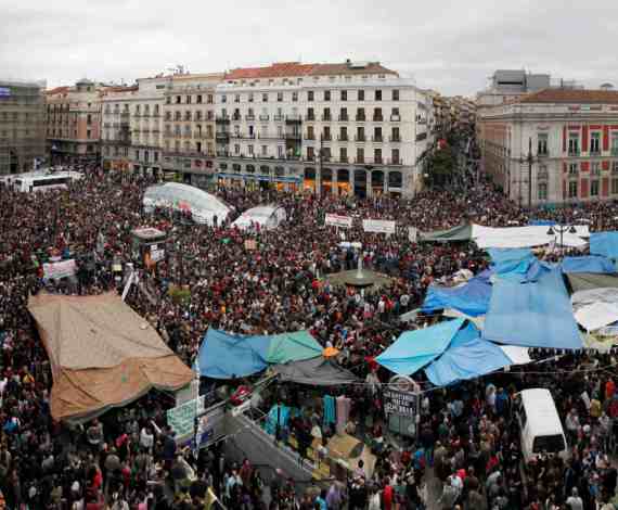 La Acampada se mantiene en Sol