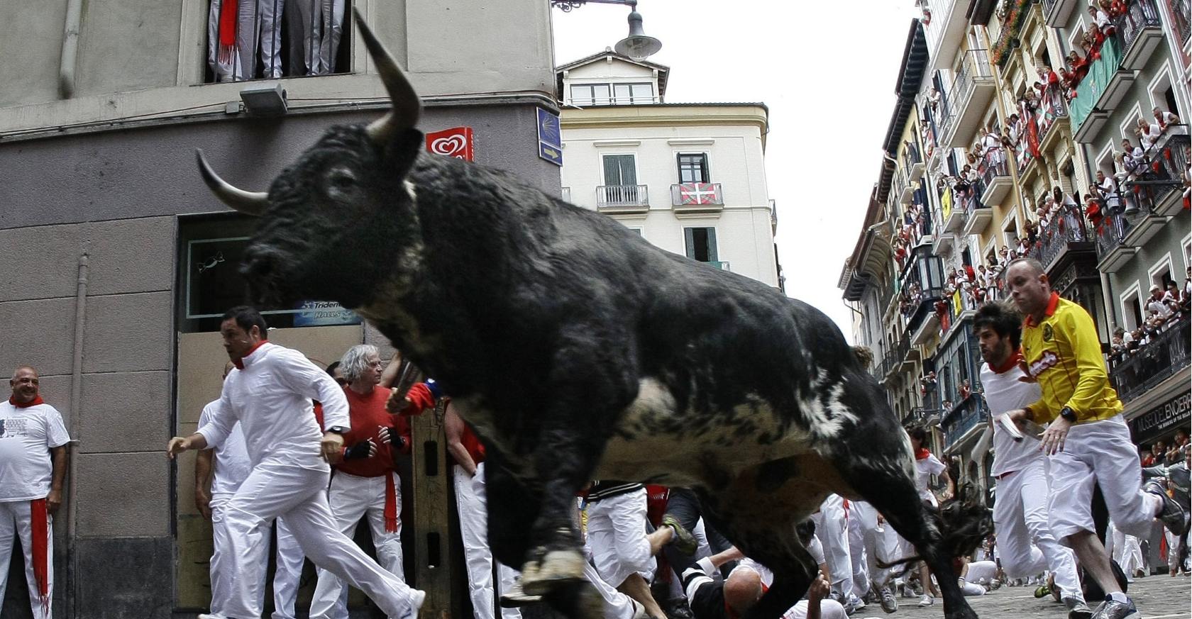 Cuarto encierro de los sanfermines 2012