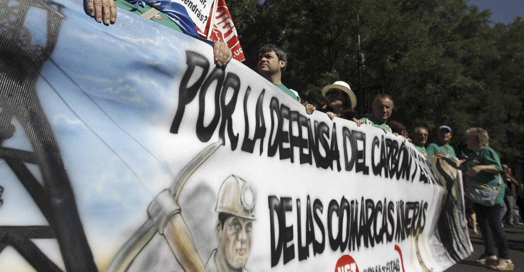 La 'marcha negra' llega a Madrid