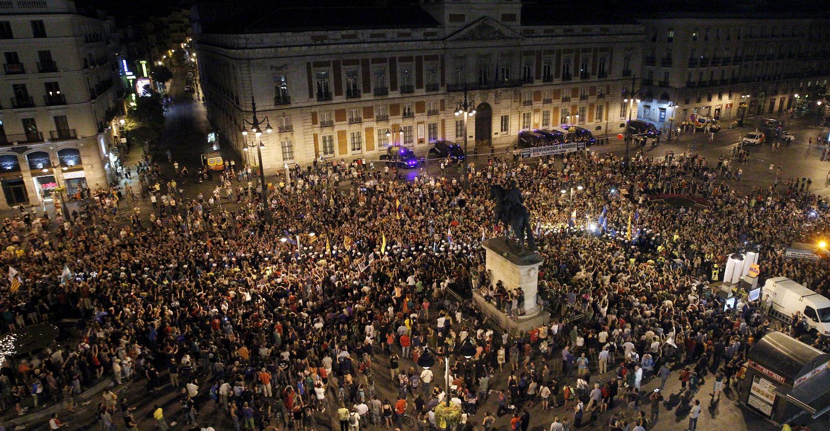 La 'marcha negra' llega a Madrid