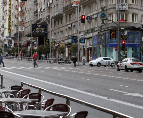 Vista de la Gran Vía