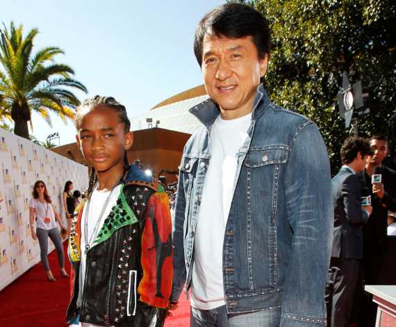 Jackie Chan y Jade Smith