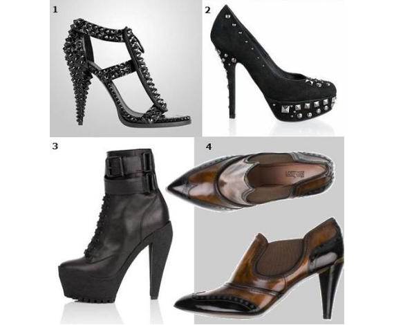Zapatos para 'patear' culos