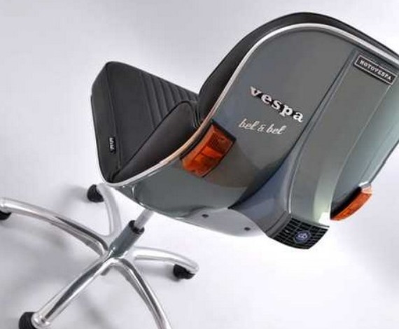 Oficinas con sabor a Vespa