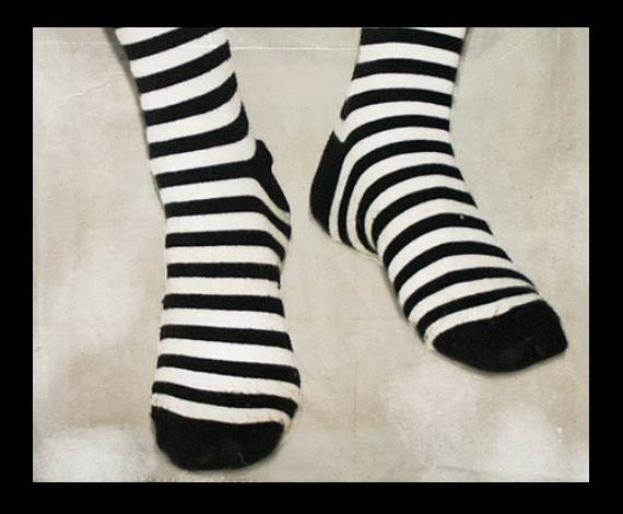 Calcetines 'cebrados'