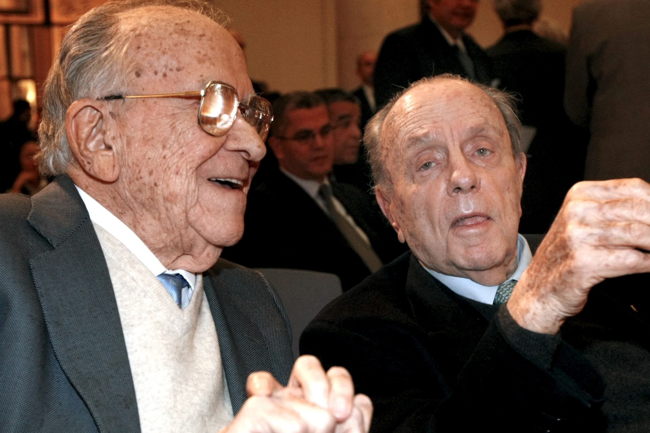 Junto a Manuel Fraga