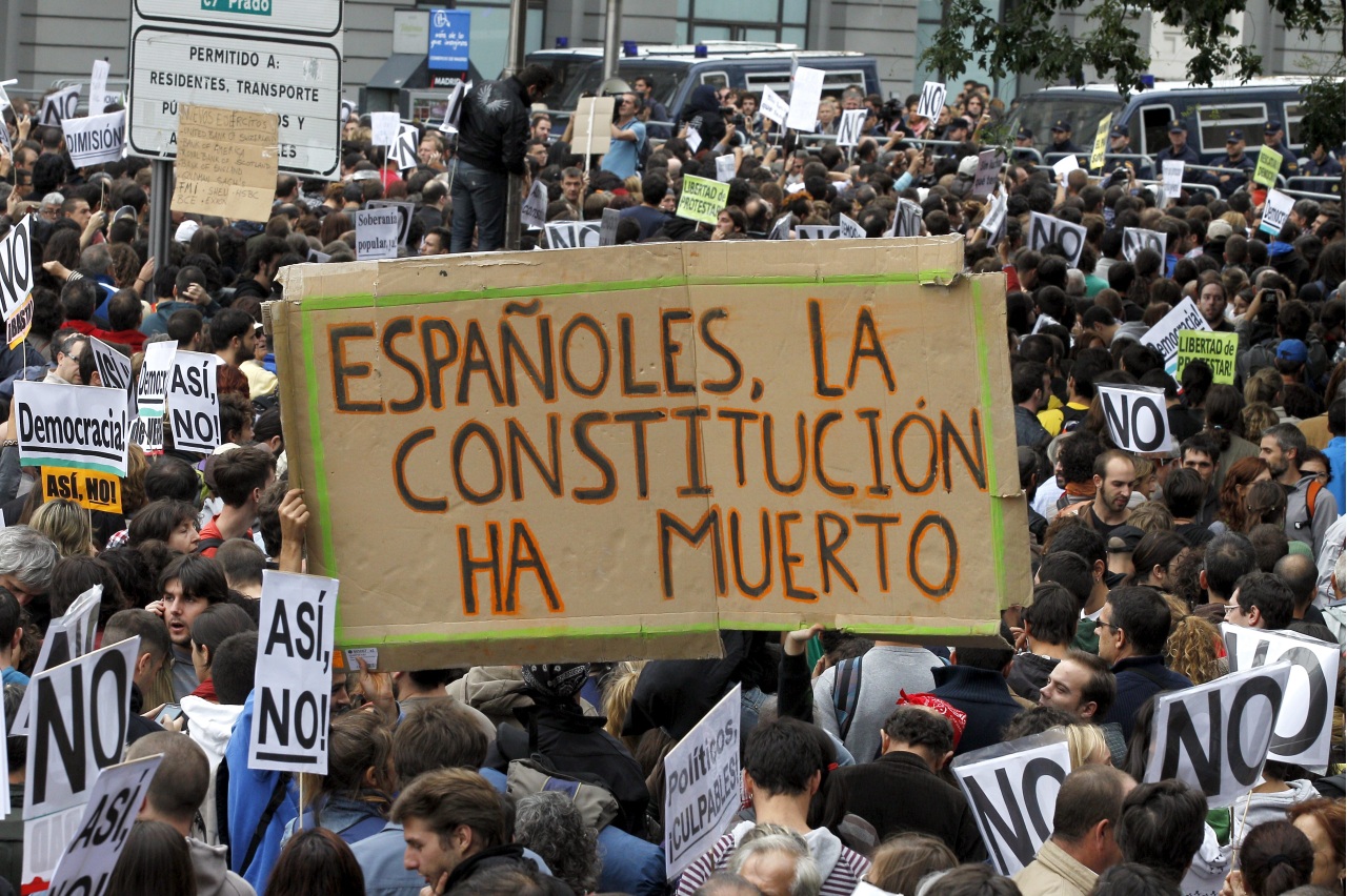 Arrancan las marchas hacia el Congreso
