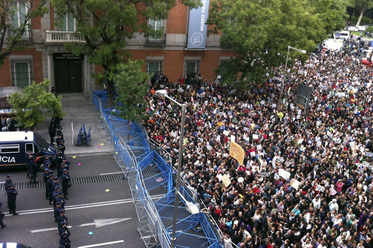 Arrancan las marchas hacia el Congreso