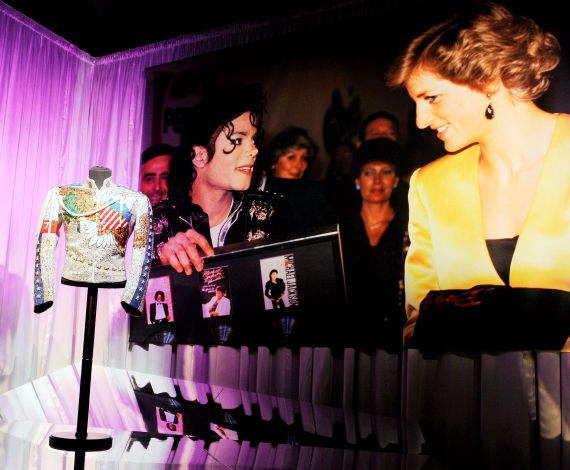 Con la Princesa Diana