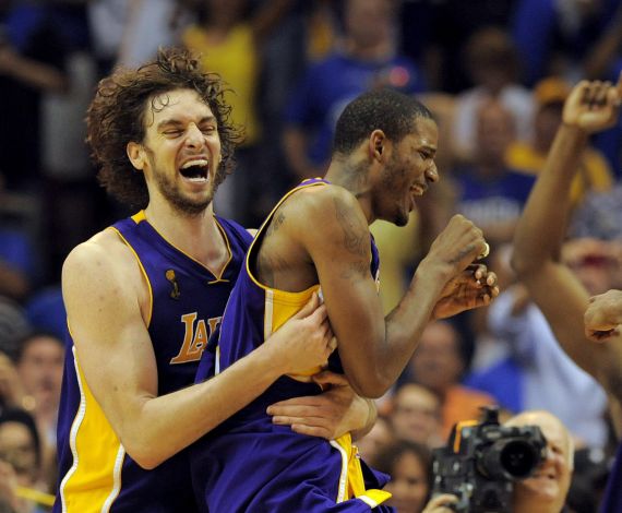 Pau Gasol eufórico