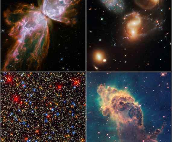 Una nueva galaxia 'mariposa'