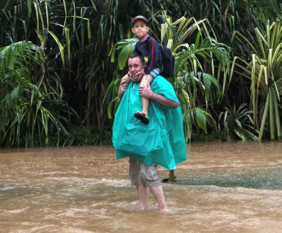 Inundaciones en Tailandia