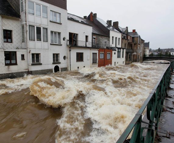 Inundaciones en Bélgica