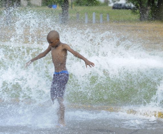 Ola de calor en Estados Unidos