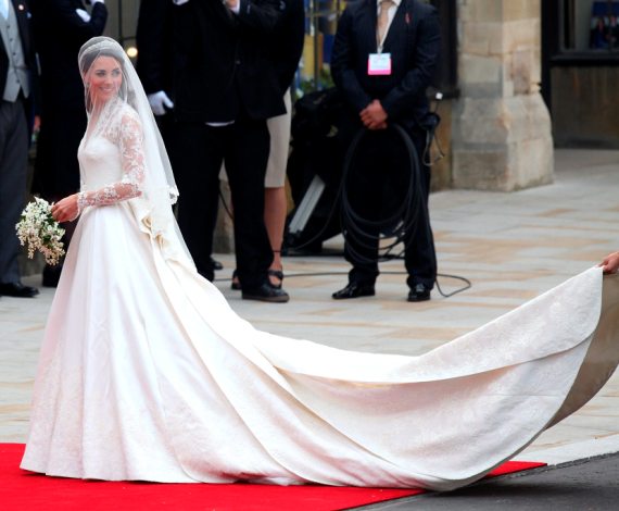 El vestido de Catalina será expuesto en Buckingham
