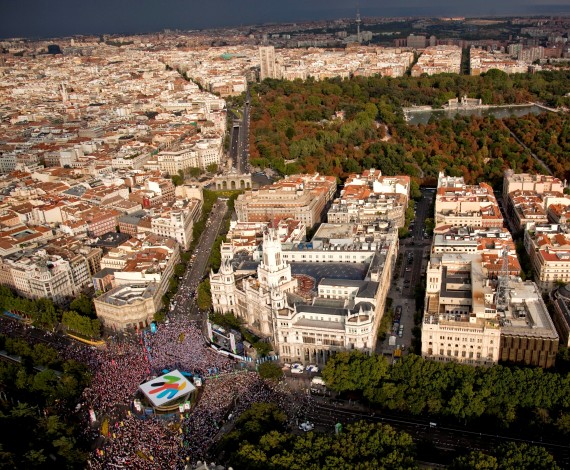 Medio millón de personas unidas