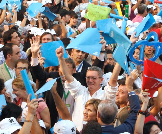 Un contento Alberto Ruiz Gallardón