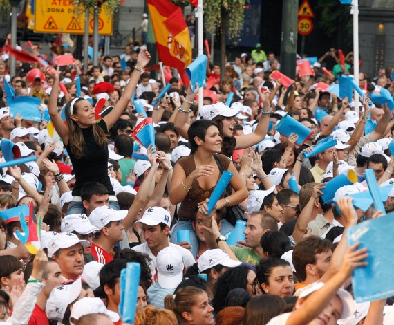 Muchos jóvenes apoyaron la causa