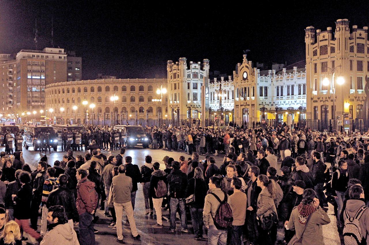 Concentración de estudiantes